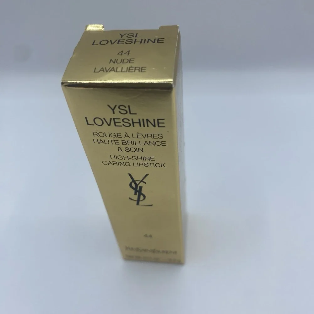 YSL loveshine 44 Nude lavalliere High Shine Caring Lipstick full size 3.2g